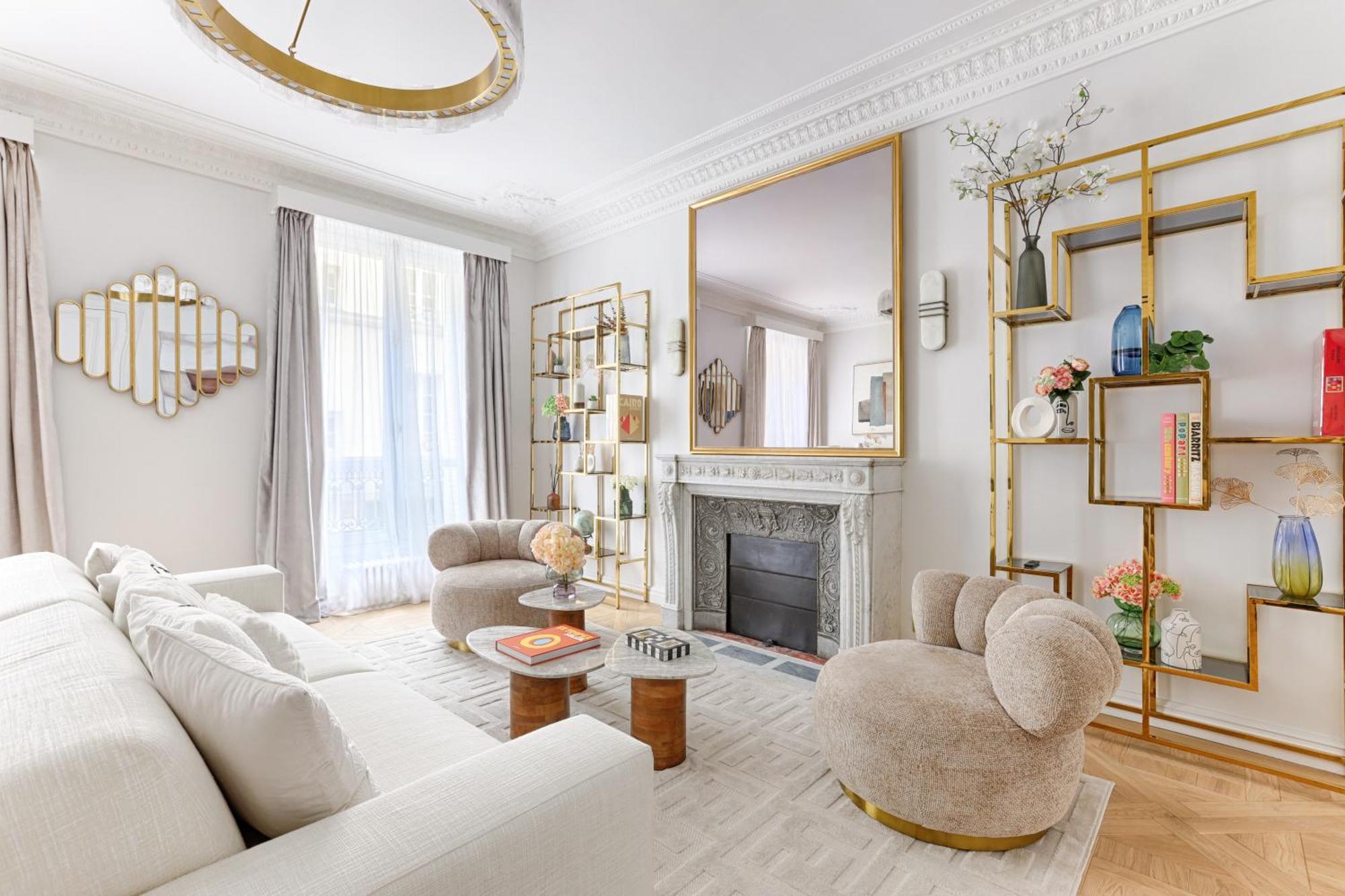 Elegant Luxury Apartment For 6 On Champs-Elysees Paris Exteriör bild